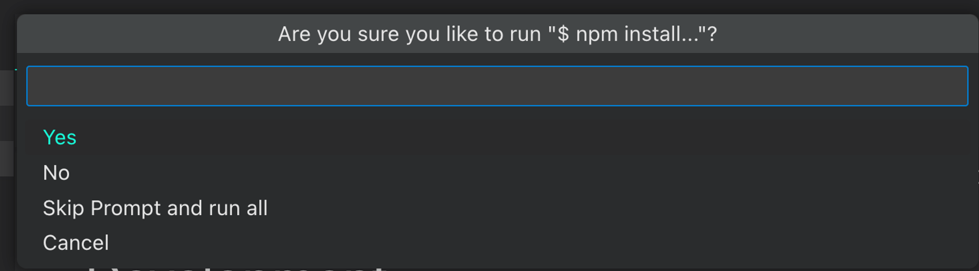 skippromptandrunall